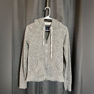 M | American Eagle Outfitters Zip Up Hoodie Jacket, Gray